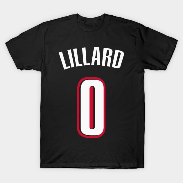 Damian Lillard T-Shirt by telutiga